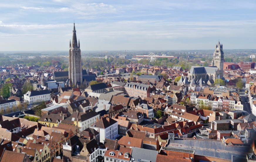 Bruges Old Town, Bruges, West Flanders, Belgium